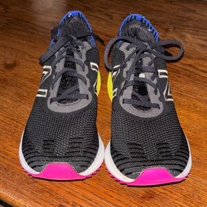 New Balance Black and Pink Running Shoes